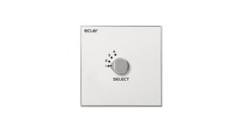 Ecler WPaH-SL4 Remote Wall Panel Control Front lr